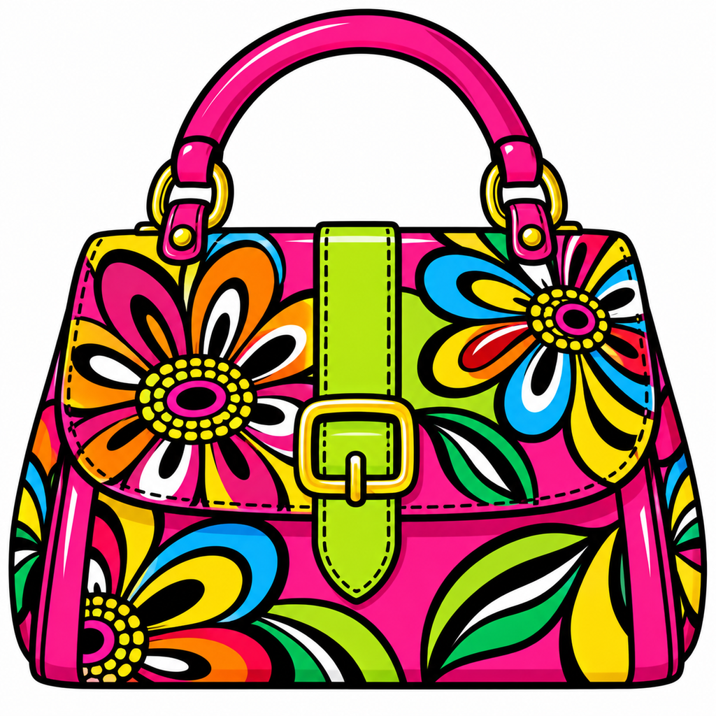 Masie Mae Purse Parade Colouring Book